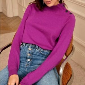 Sezane La Maille Knit Sweater Size 2XL